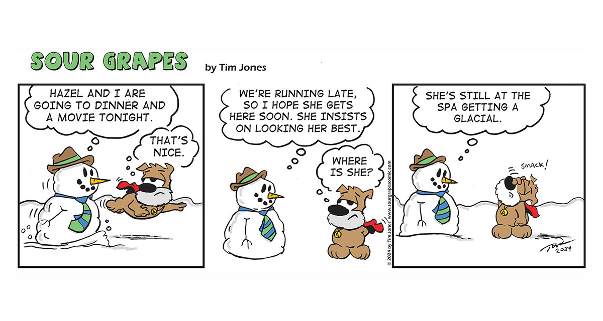 Sour Grapes Comic Strip - Formed 8-23-24