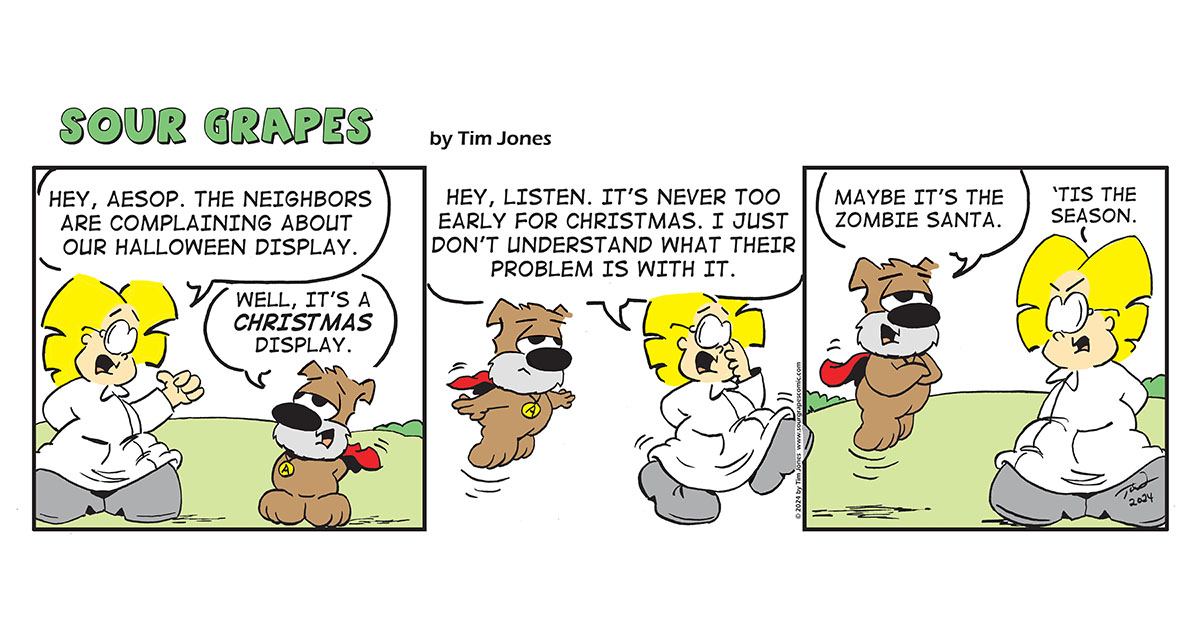 Sour Grapes Comic - Hallow 10-11-24